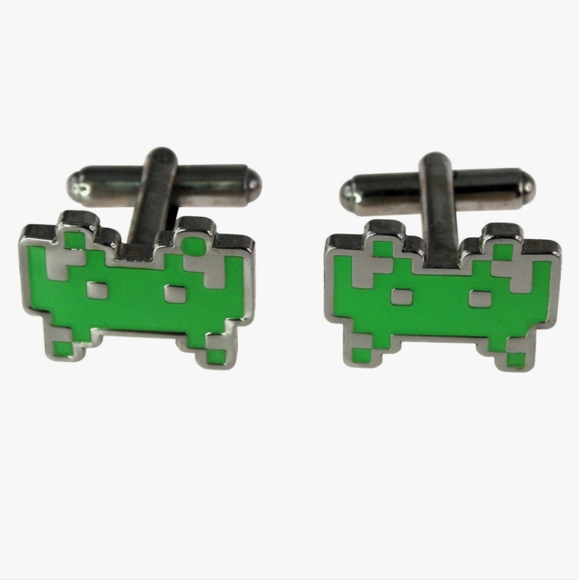 Space Invaders Wallet & cufflink set - Picture 4 of 8